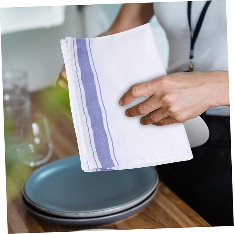 Beaupretty 4 قطع مناديل قماشية قطنية ماصة للاستخدام في حفلات الزفاف والفنادق والمنزل - Image 5